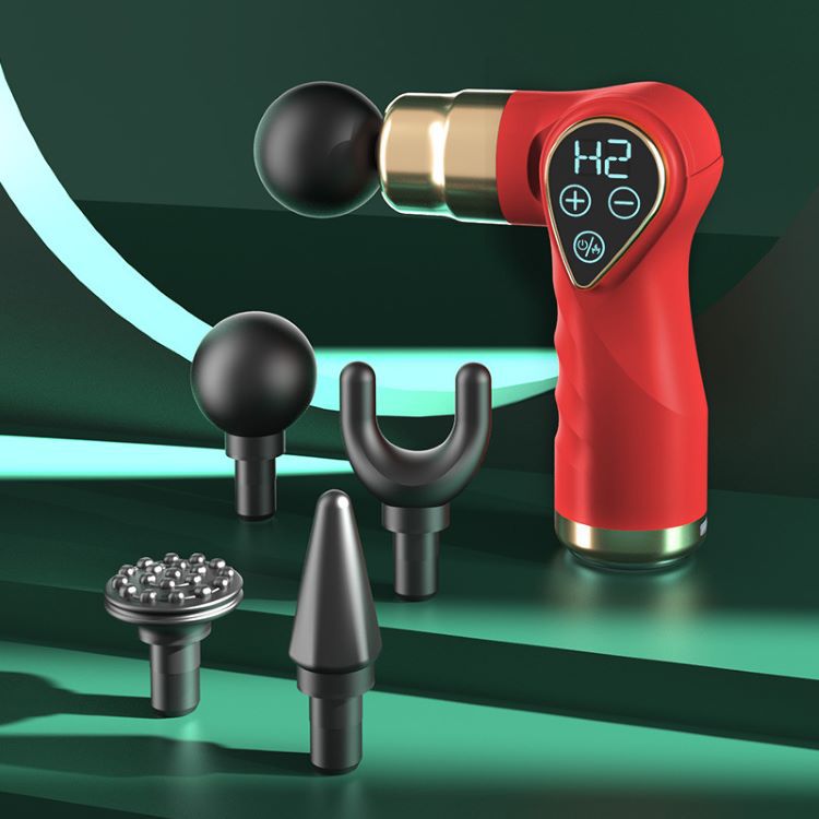 Discover the Ultimate Relaxation Tool: Folding Hot Compress Electric Massage Gun